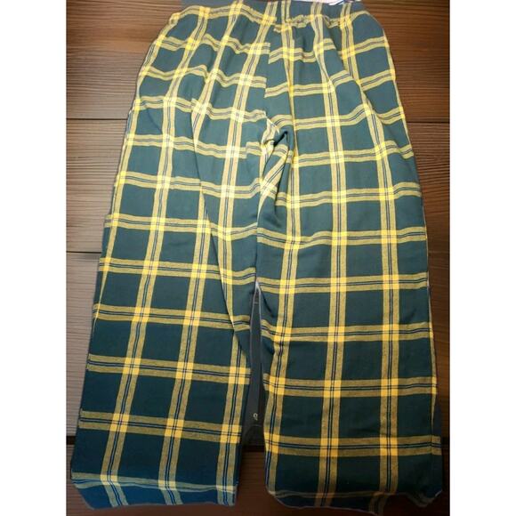 OFFICIAL NFL Team Apparel Green Bay Packers Plaid Lounge/Pajama Pants Men's XL - Picture 5 of 6